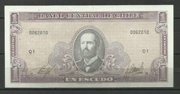 CHILE - BILLETE DE 1 ESCUDO SIN CIRCULAR - Chili