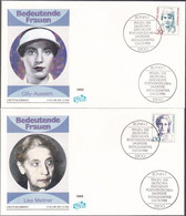 DEUTSCHLAND 1988 Mi-Nr. 1365/66 FDC - 1981-1990