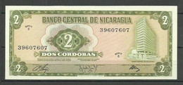 NICARAGUA - BILLETE DE 2 CORDOBAS - SIN CIRCULAR - Nicaragua