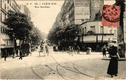 CPA Paris 19e - Rue Secrétan (80704) - Arrondissement: 19