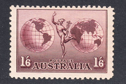 Australia 1934-48 Airmail, Mint Mounted, Sc# C4,SG 153 - Ongebruikt