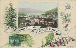 CARTE SOUVENIR DE GERARDMER - ANNEE 1913 - Gerardmer