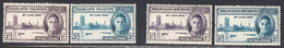 Falkland Islands & Falk. Isle. Dep. 1946 Mint Mounted, Sc# ,SG 164-165,G17-G18 - Islas Malvinas