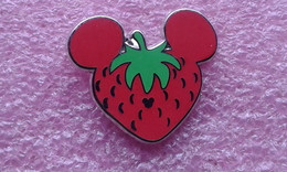 Disney PIN'S  WDW - Pin Mickey Completer Caché - Fruit - Fraise - Disney