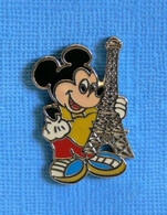1 PIN'S //  ** MICKEY & LA TOUR EIFFEL ** - Disney