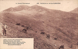 Col De La Rombière    15        Une Vacherie   . Poème De Marcenac        (voir Scan) - Other & Unclassified