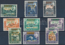 ** Aden Kathiri State Of Seiyun 1966 Olimpiák Sor Fekete Felülnyomással Mi 68-76 Black Overprint (Mi EUR 150.-) - Otros & Sin Clasificación