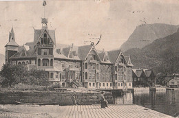 NORVEGE Norge Hôtel Hardanger Odda  Carte Photo CPA  BE 1913 - Norway