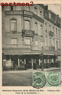 BRUXELLES HOTEL EBEL DEVANTURE BOULEVARD D'ANDERLECHT 92-93 BRUXELLES MIDI PLACE DE LA CONSTITUTION BELGIQUE - Lanen, Boulevards