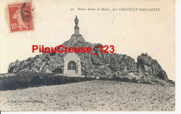 23 Creuse - CHATELUS MALVALEIX - " Statue Sainte De Roches " - Chatelus Malvaleix