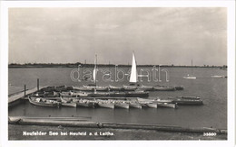 ** T2/T3 Lajtaújfalu, Neufeld An Der Leitha; Neufelder See / Újfalusi Tó, Csónakok, Vitorlások / Lake, Boats, Sailboats  - Sin Clasificación