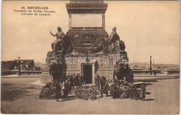 ** T2/T3 Bruxelles, Brussels; Tombeau Du Soldat Inconnu Colonne Du Congrés / Tomb Of The Unknown Soldier (EK) - Sin Clasificación