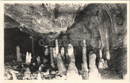 ** T1 Grotte De Rochefort, Le Jeu De Quilles / Stalactite Cave Interior, From Postcard Booklet, Photo - Sin Clasificación