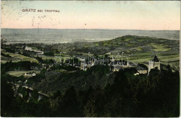 T2 1906 Hradec Nad Moravicí, Grätz Bei Troppau; General View, Castle. Hermann Seibt - Sin Clasificación