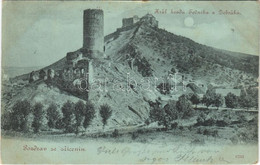 T3 1900 Tocník, Pozdrav Ze Zricenin, Král Hradu Tocnika A Zebráka / Zebrák Castle (tear) - Sin Clasificación