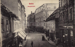 T2/T3 Bielsko-Biala, Bielitz; Hauptstrasse, Conditorei / Main Street, Confectionery, Shops (EK) - Sin Clasificación