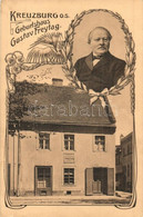 * T2 Kluczbork, Kreuzburg O.S.; Geburtshaus Gustav Freytag / Birth House Of Gustav Freytag, Art Nouveau - Sin Clasificación