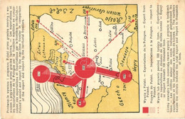 ** T2/T3 "Wywóz Z Polski I Przywóz Do Polski" / Export From And Import To Poland, Map (EK) - Sin Clasificación