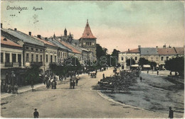 T2 1916 Drohobych, Drohobycz; Rynek, Apteka / Square, Pharmacy, Shops, Market. Leon Rosenschein - Sin Clasificación