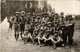 T2/T3 1938 Vyborg, Viipuri; Magyar Cserkészek Vendégeskednek A Finneknél / Hungarian And Finnish Scouts. Photo - Sin Clasificación