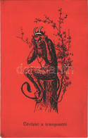 T2 1927 Üdvözlet A Krampusztól / Krampus Greeting Card: C.H.W. VIII/2. 2502-6. - Sin Clasificación