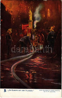 ** T2 Im Kampfe Mit Den Flammen / Firefighters In Work. Raphael Tuck & Sons "Oilette" 135. S: T.W. Lascelles - Sin Clasificación