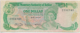 Belize 1980. 1$ T:III Belize 1980. 1 Dollar C:F Krause P#38 - Sin Clasificación