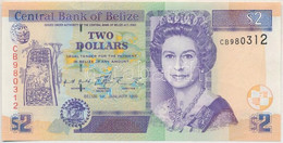 Belize 1999. 2$ T:I- Belize 1999. 2 Dollars C:AU Krause P#66 - Sin Clasificación