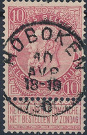 [O SUP] N° 58, Obl Concours SC 'Hoboken' - 1893-1900 Fijne Baard