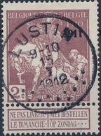 [O SUP] N° 95, Obl Concours 'Lustin' - Cote: 45€ - 1910-1911 Caritas