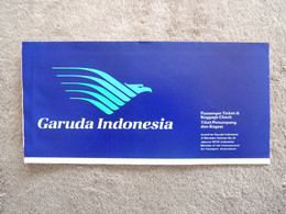 TICKET : GARUDA INDONESIA 1993 - Billetes