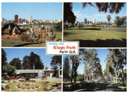 (O 13 A) Australia - WA - Perth Kings Park With Fower Clock (before Being Moved) (P6) - Perth