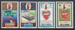 Bahrain 1971 Mi. 190-93 Independence Unabhängigkeit Complete Set MNH** - Bahrain (1965-...)