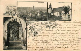 Gruss Aus Dambach * 1904 * 3 Vues - Dambach-la-ville