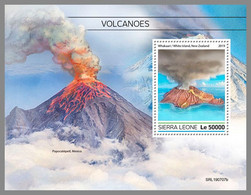 SIERRA LEONE 2019 MNH Volcanoes Vulkane Volcans S/S - OFFICIAL ISSUE - DH1934 - Volcanos