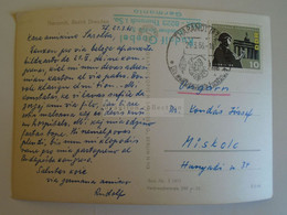 D173610  Esperanto Correspondence  Ca 1966  Rudolf Goebel -   Tharandt (bezirk Dresden) To Miskolc - Esperanto