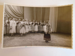 D173613  Esperanto Correspondence   RIGA LATVIA  Old Photo  Folklore - Traditional  Costumes, Dancers  1961 - Esperanto