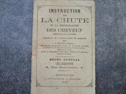 Instruction Sur La Chute Et La Décoloration Des CHEVEUX (48 Pages) - Livres