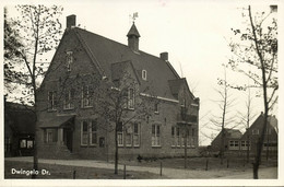 Nederland, DWINGELO, Gemeentehuis (1940) Ansichtkaart - Dwingeloo