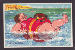 CPSM Pin Up Grosse Gros Femme Women Fat Woman Non Circulé érotisme Crabe - Pin-Ups