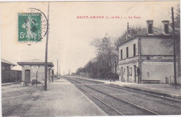 SAINT AMAND LONGPRE   La Gare - Saint Amand Longpre