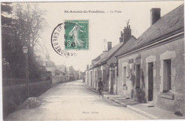 SAINT AMAND DE VENDOME   La Poste - Saint Amand Longpre