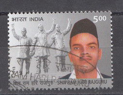 INDIA, 2013, FIRST DAY CANCELLATION, Shiv Ram Hari Rajguru, Freedom Fighter, 1 V - Gebruikt