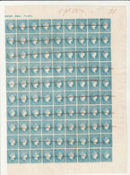 ANTILLES ESPAGNOLES - Feuille De 90 Timbres Du N°8 (1857-60) - Other & Unclassified