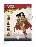 Portugal ** & Collector's Sheet, Justice League Series, DC Comics, Wonder Woman 2020 (68768) - Feuilles Complètes Et Multiples