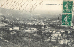 CPA FRANCE 69 "Loire, Vue Générale" - Loire Sur Rhone