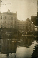 Courbevoie * Carte Photo * Place Victor Hugo * Inondations Crue - Courbevoie