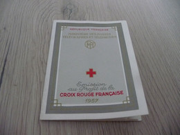 Carnet France  Croix Rouge BE 1957 N° 2006 - Red Cross