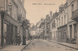 Delcampe - France - Digoin - Rue Du Pont Neuf - Aux Magasins Reunis - Digoin