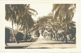 Real Photo Preston Avenida Americana . Sugar Plant - Cuba